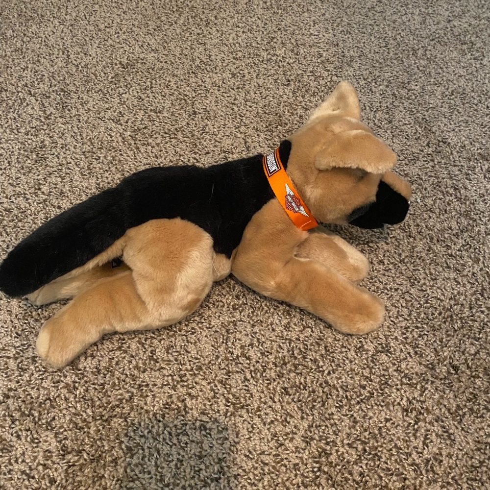 Harley Davidson Plush Dog